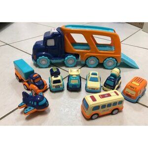 New 9 Pack Cars Toys for 2 3 4 5 Years Old Toddlers Boys & Girls Gift